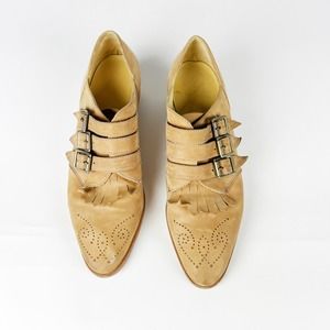 Modern Vice buckle loafer the jett last beige light brown tan size 7.5